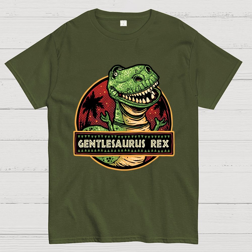 Gentlesaurus Rex Unisex Geek T-Shirt