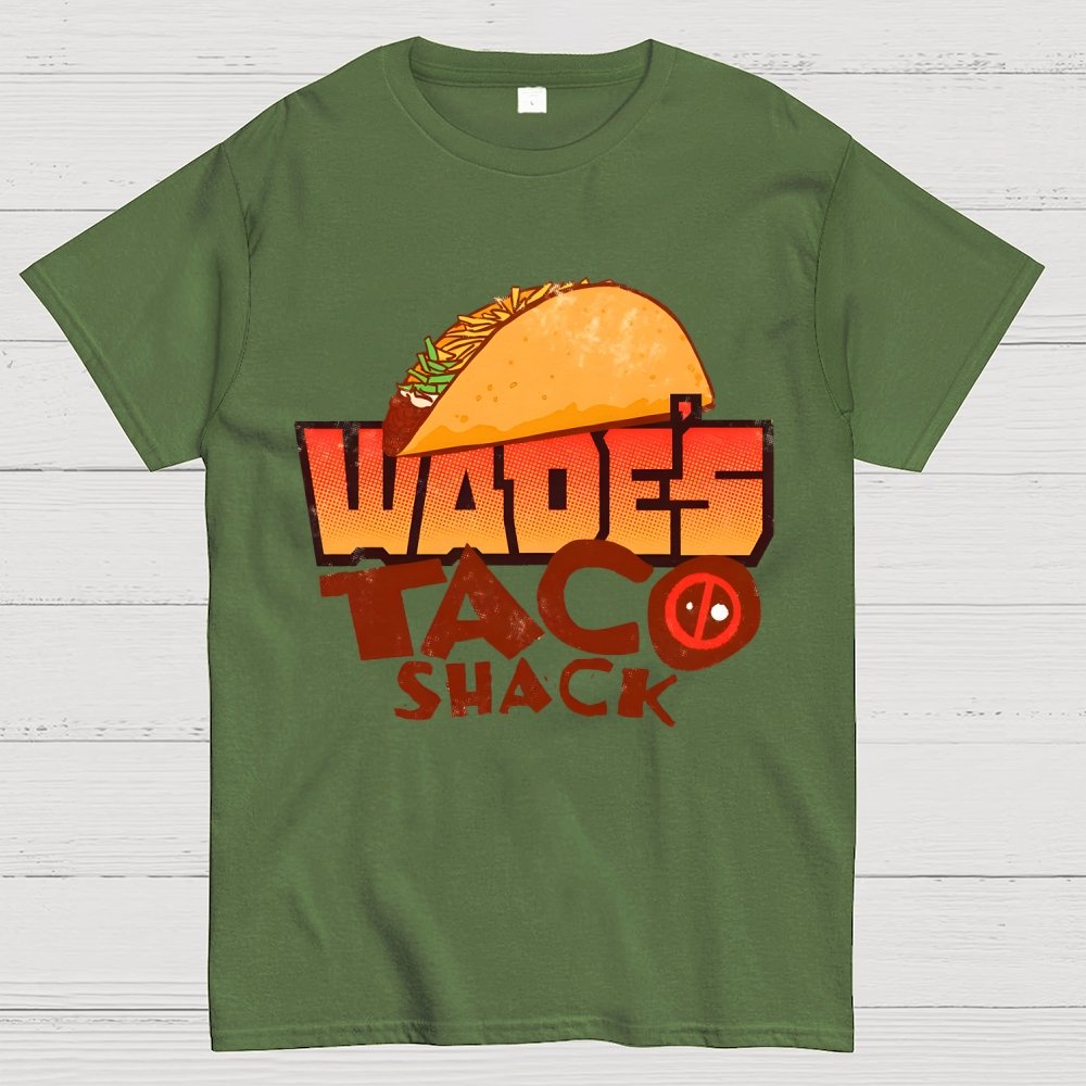 Wade's Taco Shack Geek Cotton T-Shirt