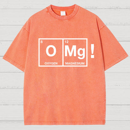 OMG! Funny Vintage Distressed T-shirt