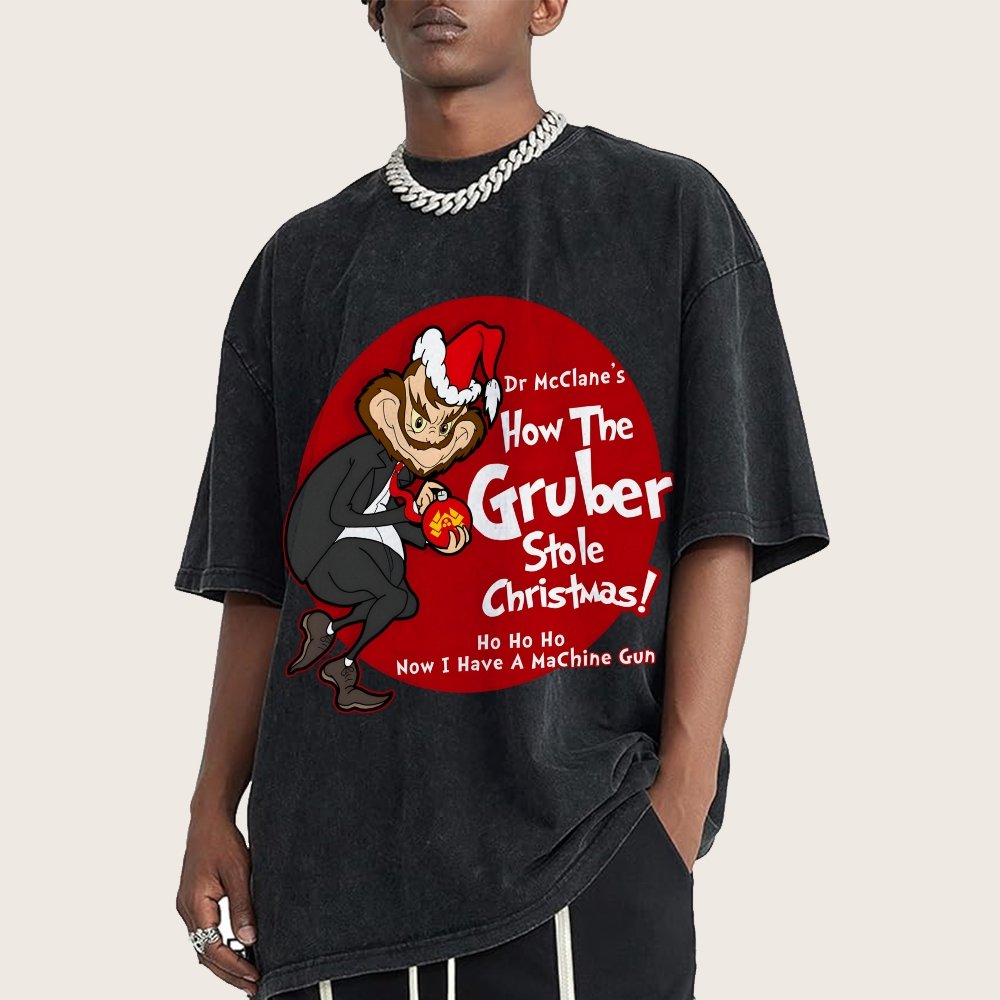 The Grumbler That Stole Christmas Vintage Distressed T-shirt