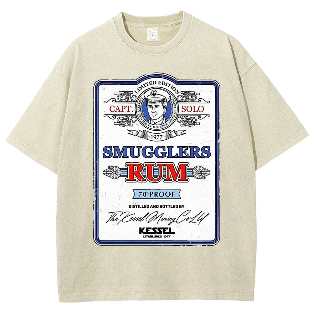 Smugglers Rum Vintage Distressed T-shirt