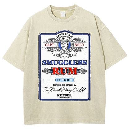 Smugglers Rum Vintage Distressed T-shirt