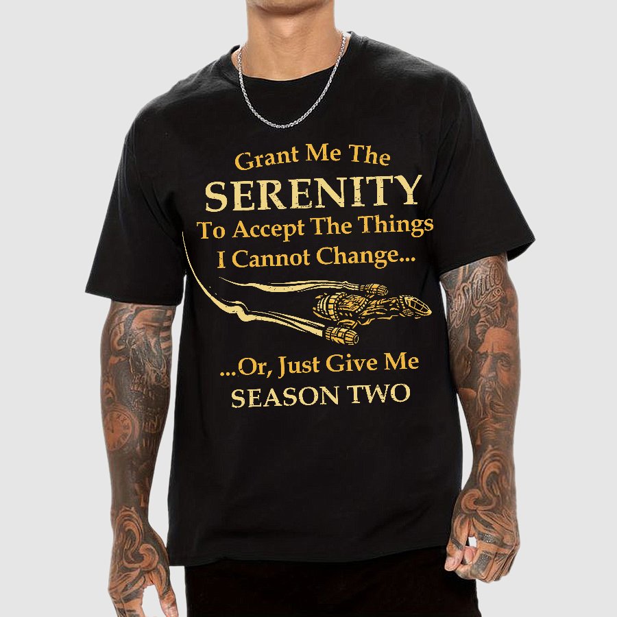 Grant Me Serenity Geek T-Shirt