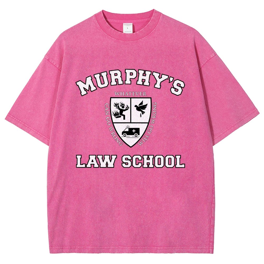 Murphy's Law School Vintage Distressed T-shirt