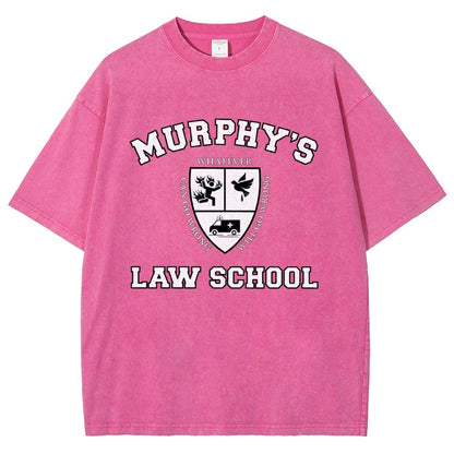 Murphy's Law School Vintage Distressed T-shirt