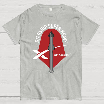 SpaceX Starship Rocket Geek T-Shirt
