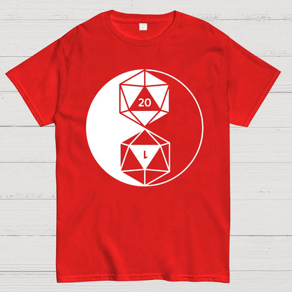 Dice Yin Yang Geek T-Shirt