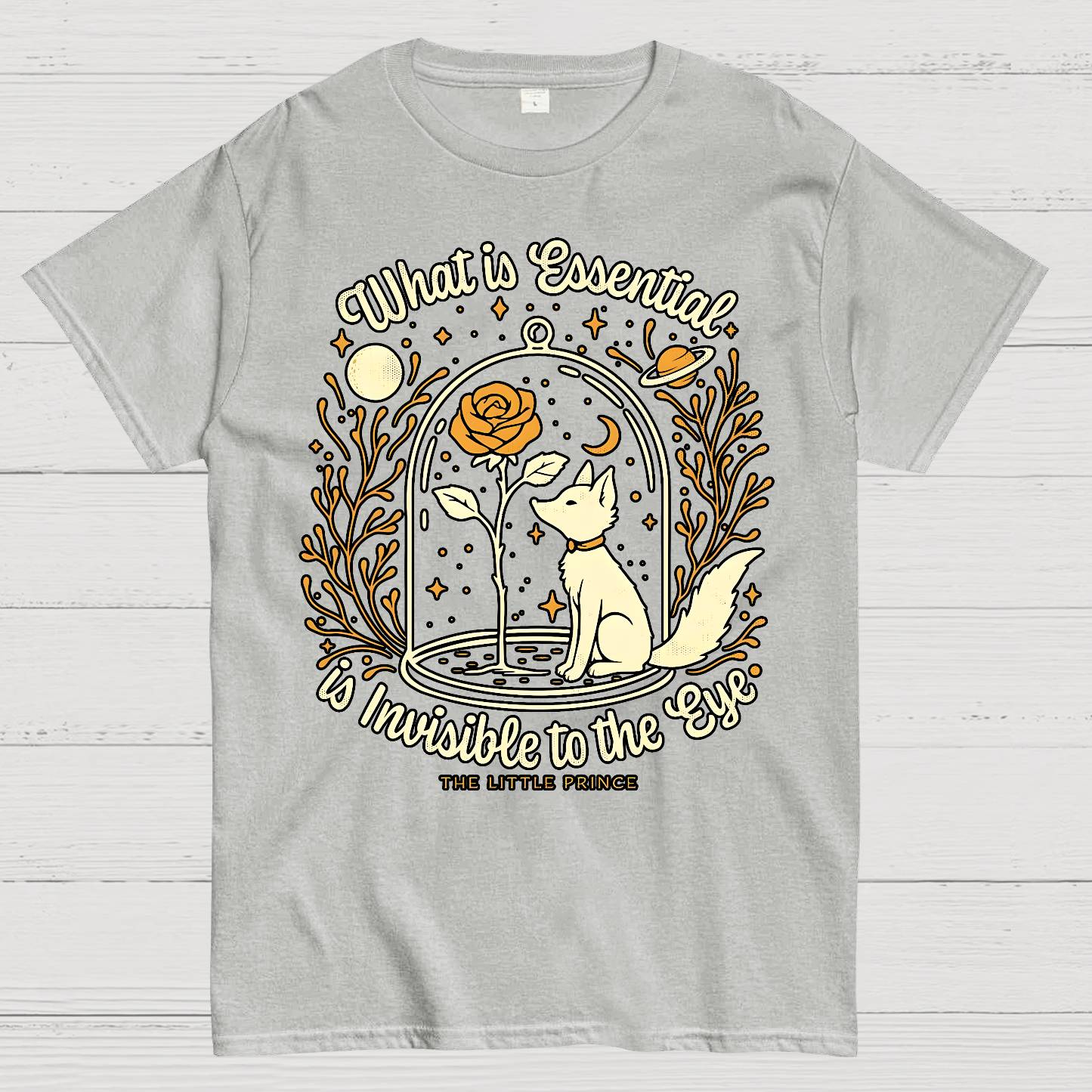 The Rose And The Fox Geek T-Shirt