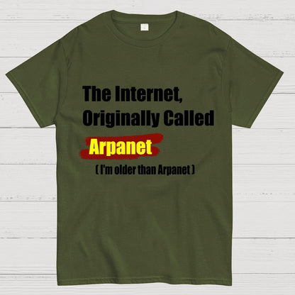 The Internet, Originally Called Arpanet Geeky T-Shirt