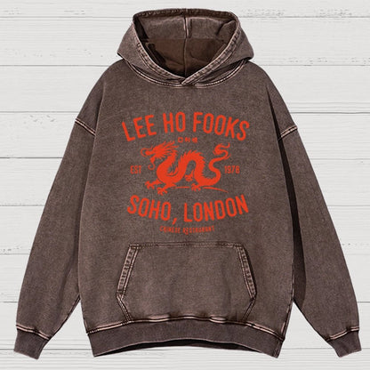 Lee Ho Fooks Vintage Distressed Hoodie