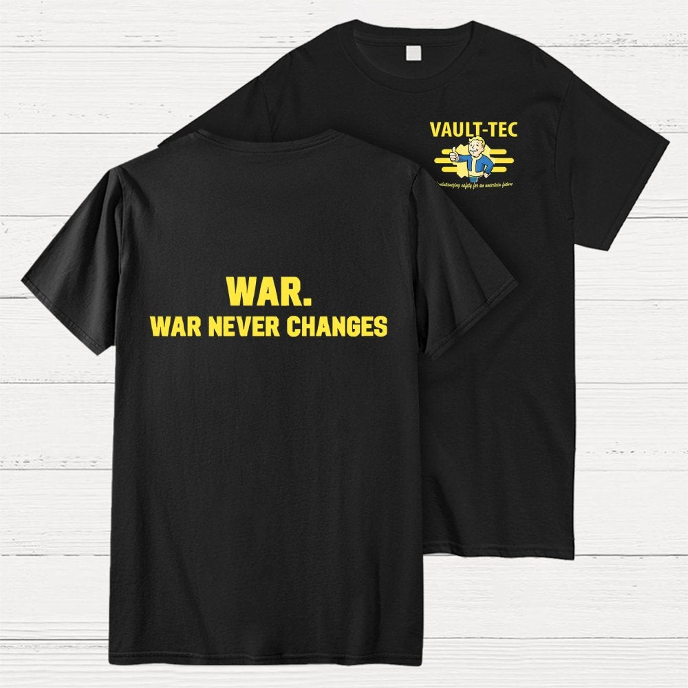 Eternal War Front And Back Printing Geek T-Shirt