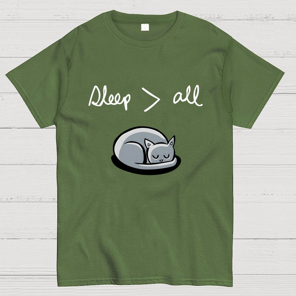 Sleep Trumps All Geek T-Shirt