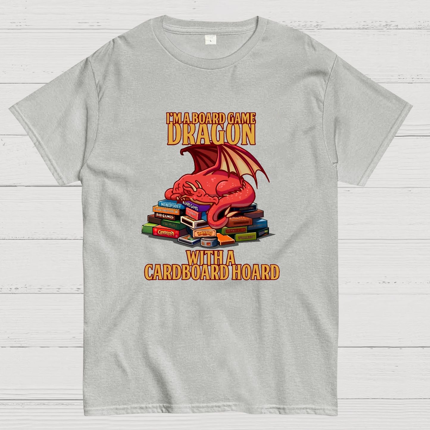 Board Game Dragon Geeky T-Shirt