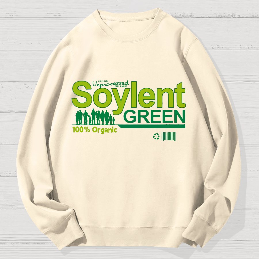 Soylent Green Geek Cotton Sweatshirt