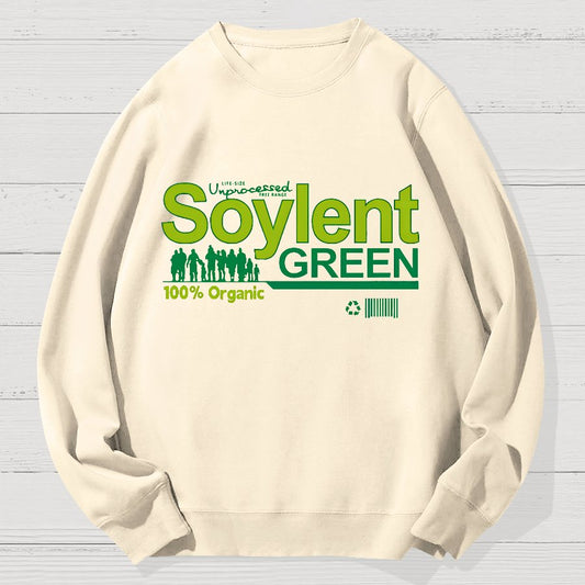 Soylent Green Geek Cotton Sweatshirt