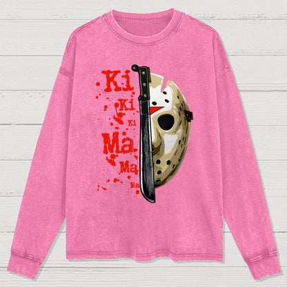 Kill Her Mommy Washed Long Sleeve Tee