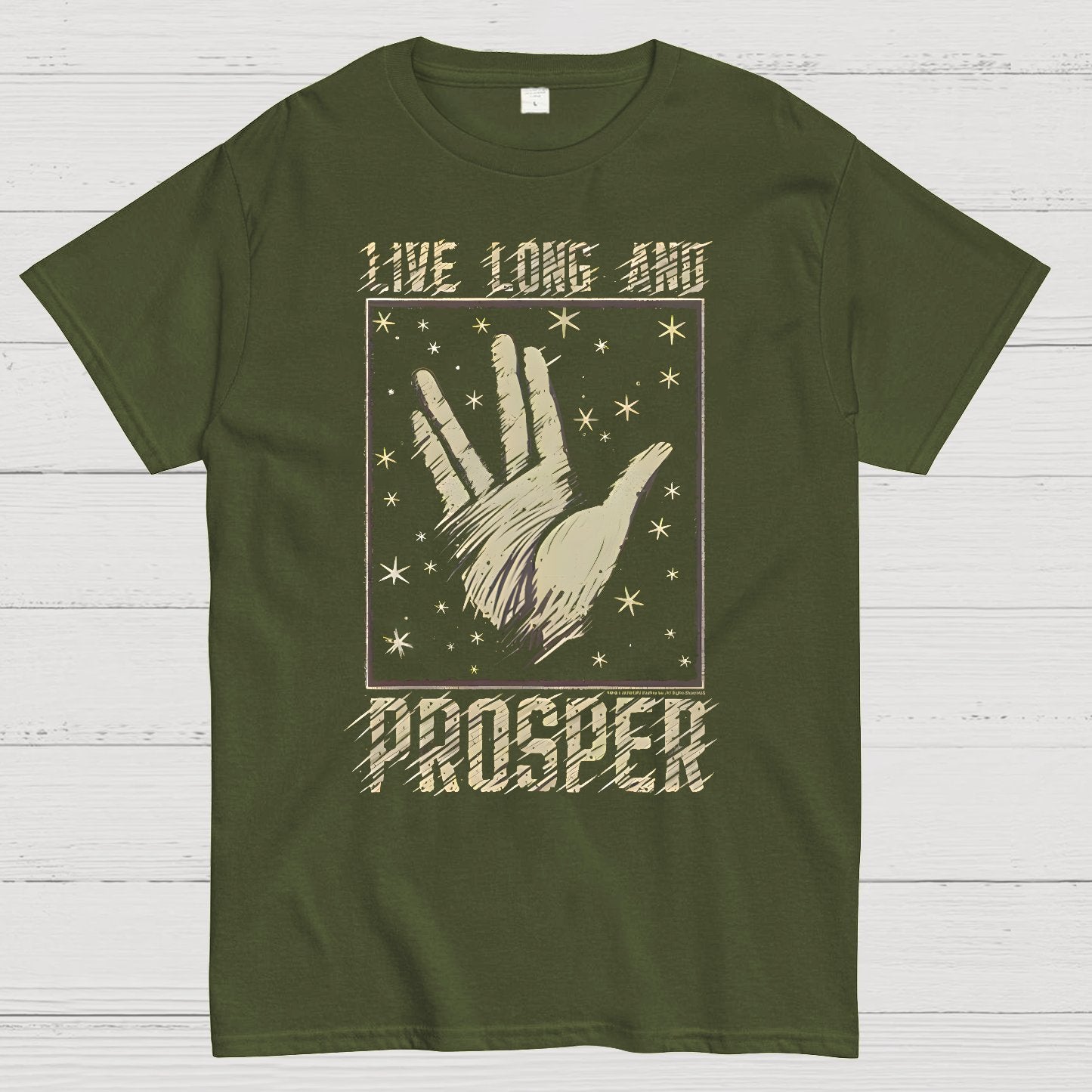 The Original Series Live Long and Thrive Geek T-Shirt