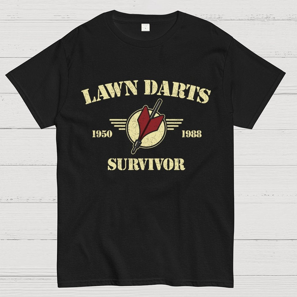 Lawn Darts Survivor Unisex Geek T-Shirt