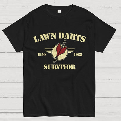 Lawn Darts Survivor Unisex Geek T-Shirt