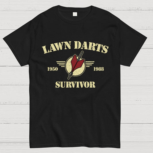 Lawn Darts Survivor Unisex Geek T-Shirt