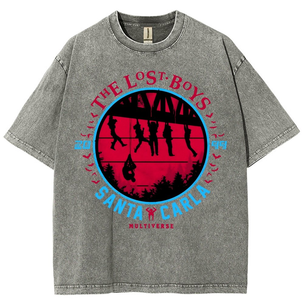 Futuristic Wanderers 2099 Vintage Distressed T-shirt