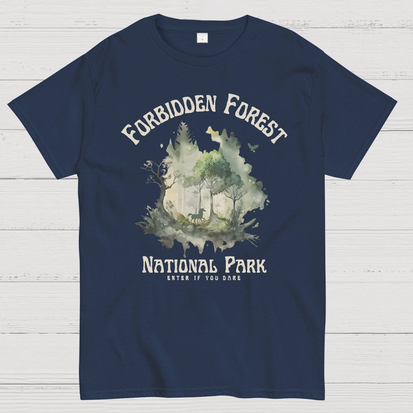 Forbidden Forest National Park Geek T-Shirt