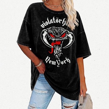 Violation Vintage Distressed T-shirt