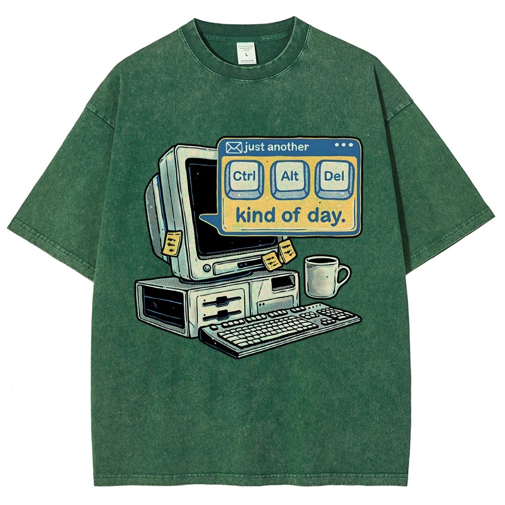 Just Another day Vintage Distressed T-shirt