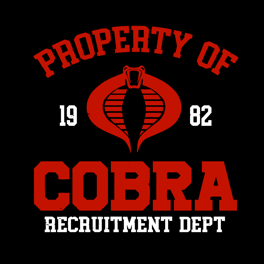 Property of cobra Geek T-Shirt