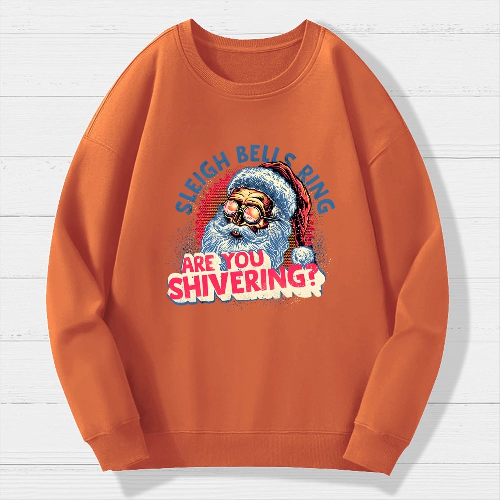 Sleigh Bells Ring Geek Cotton Sweatshirt