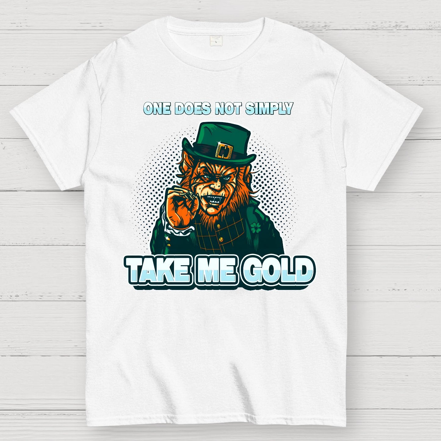 Frightening Irish- St. Patrick's Day Geek T-Shirt