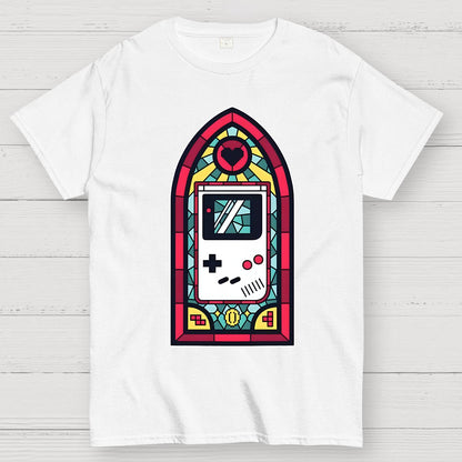 8bit Stained Glass Geek T-Shirt