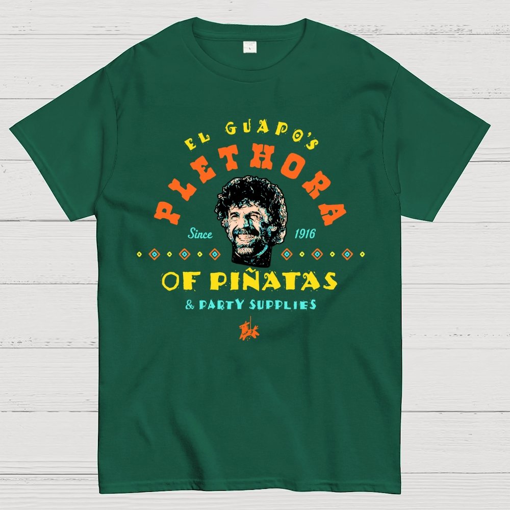 A Character's Plethora of Pinatas & Party Supplies Geek T-Shirt