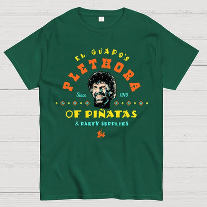 A Character's Plethora of Pinatas & Party Supplies Geek T-Shirt