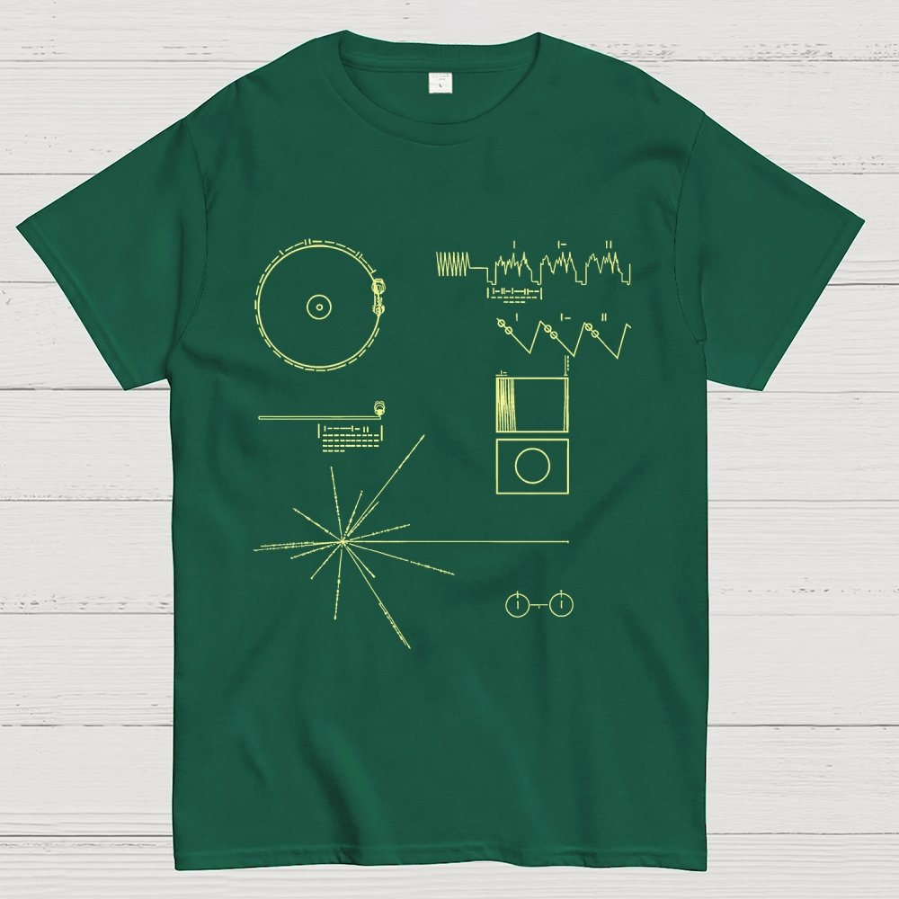 The Voyager Golden Record Geek T-Shirt