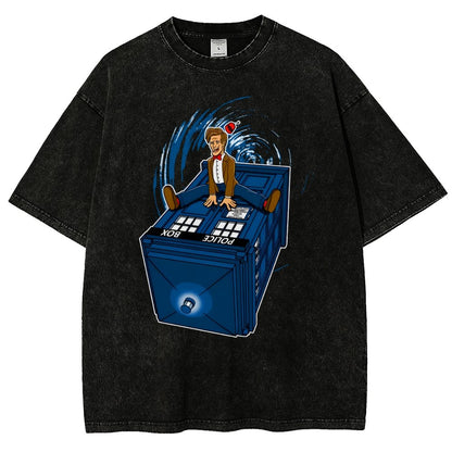 How I Learned To Love The Time Machine Vintage Distressed T-shirt