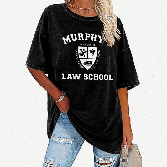 Murphy's Law School Vintage Distressed T-shirt