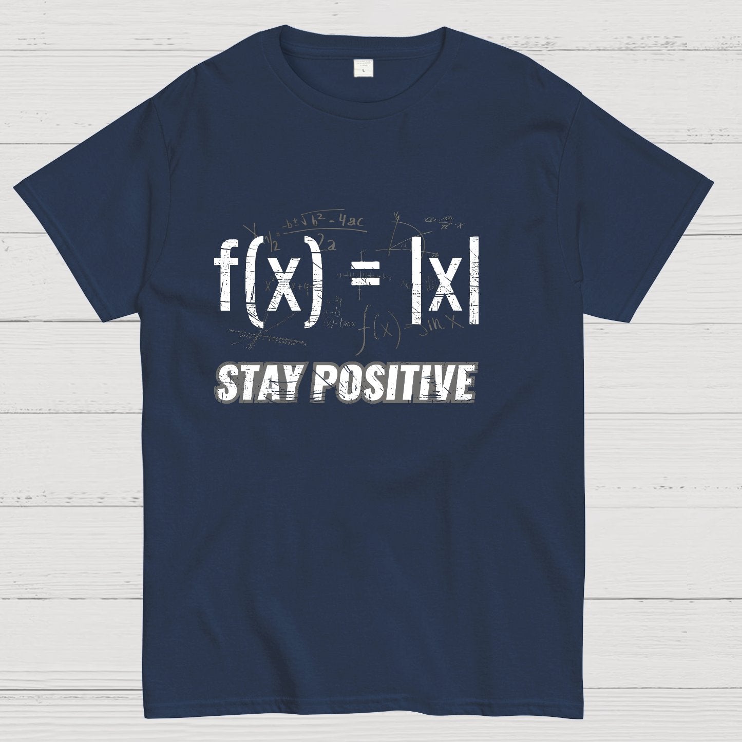 Stay Positive Avoid Negativity Geeky T-Shirt