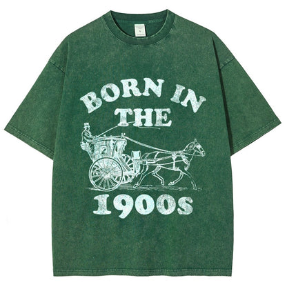 Born In The 1900s Vintage Distressed T-shirt