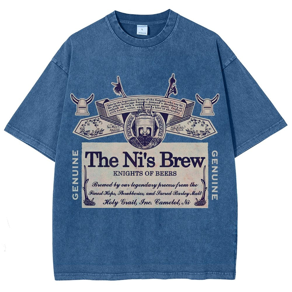 The Ni's Brew Vintage Distressed T-shirt