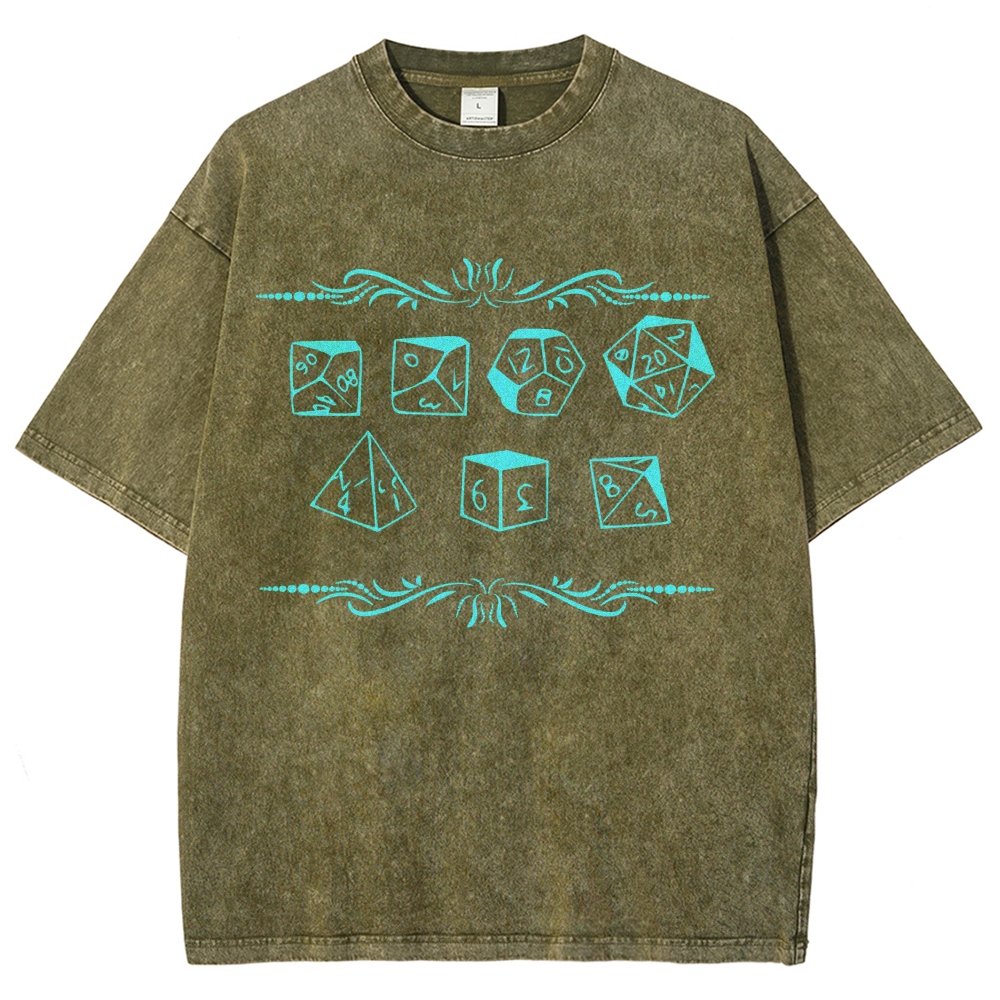 Dice Vintage Distressed T-shirt