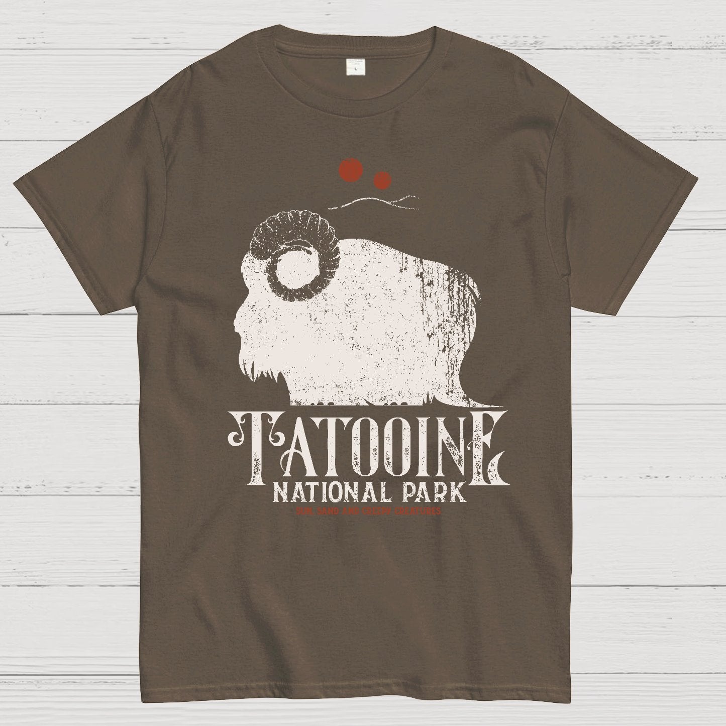 VINTAGE NATIONAL PARK Geek T-Shirt