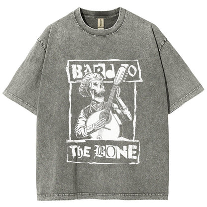 Bard To The Bone Vintage Distressed T-shirt