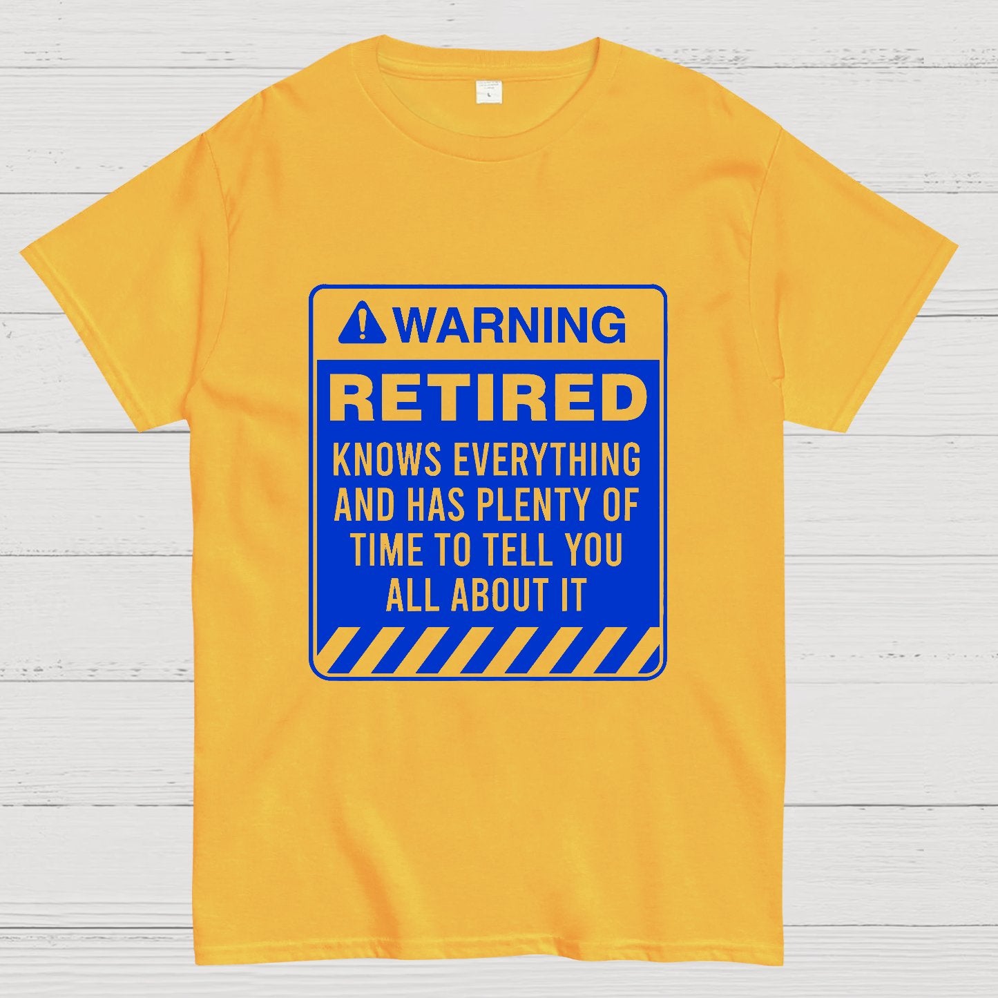 Retired Warning Geek T-Shirt