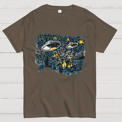 STARRY INVASION Nerdy T-Shirt