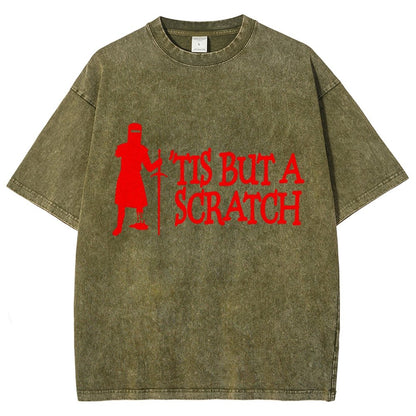 TIS BUT A SCRATCH Vintage Distressed T-shirt