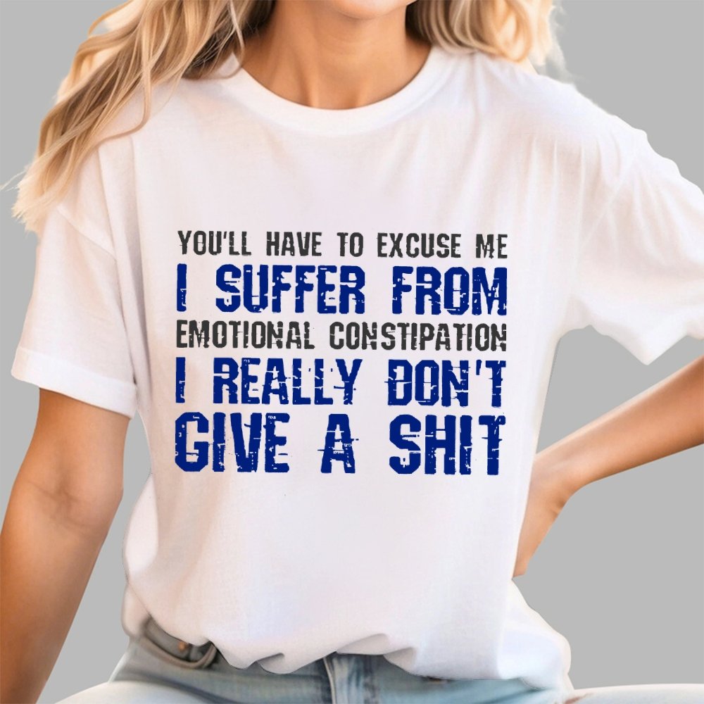 Emotional Constipation Geek T-Shirt