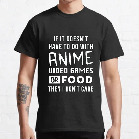 Anime Video Game Geeky T-Shirt