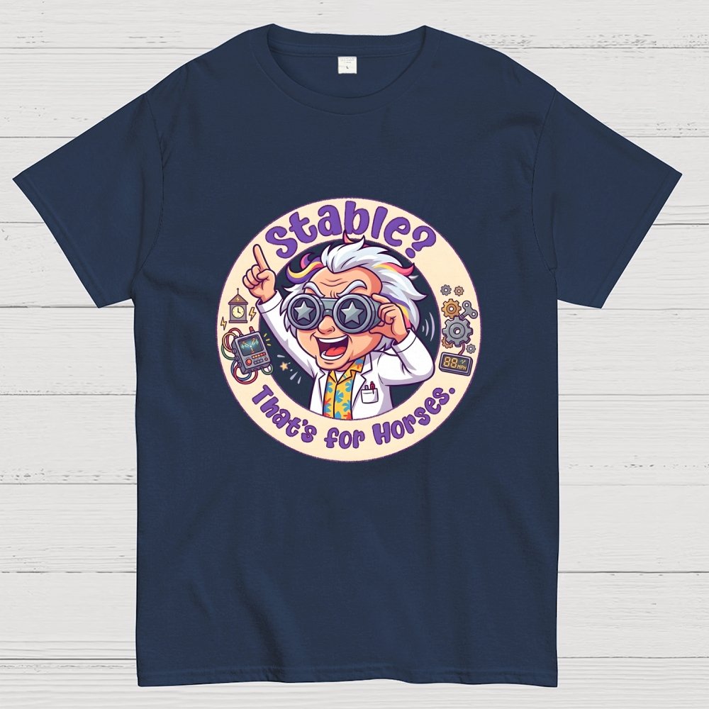 Stable That’S For Horses Art Print Geek T-Shirt