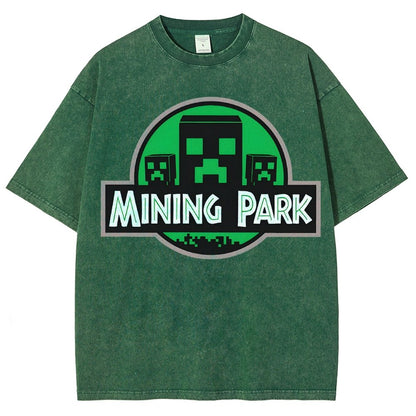 Mining Park Vintage Distressed T-shirt